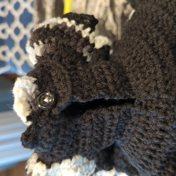 Doll Dress Vintage Handmade Layered/Tiered Crochet. Doll not included! - Picture 6 of 10